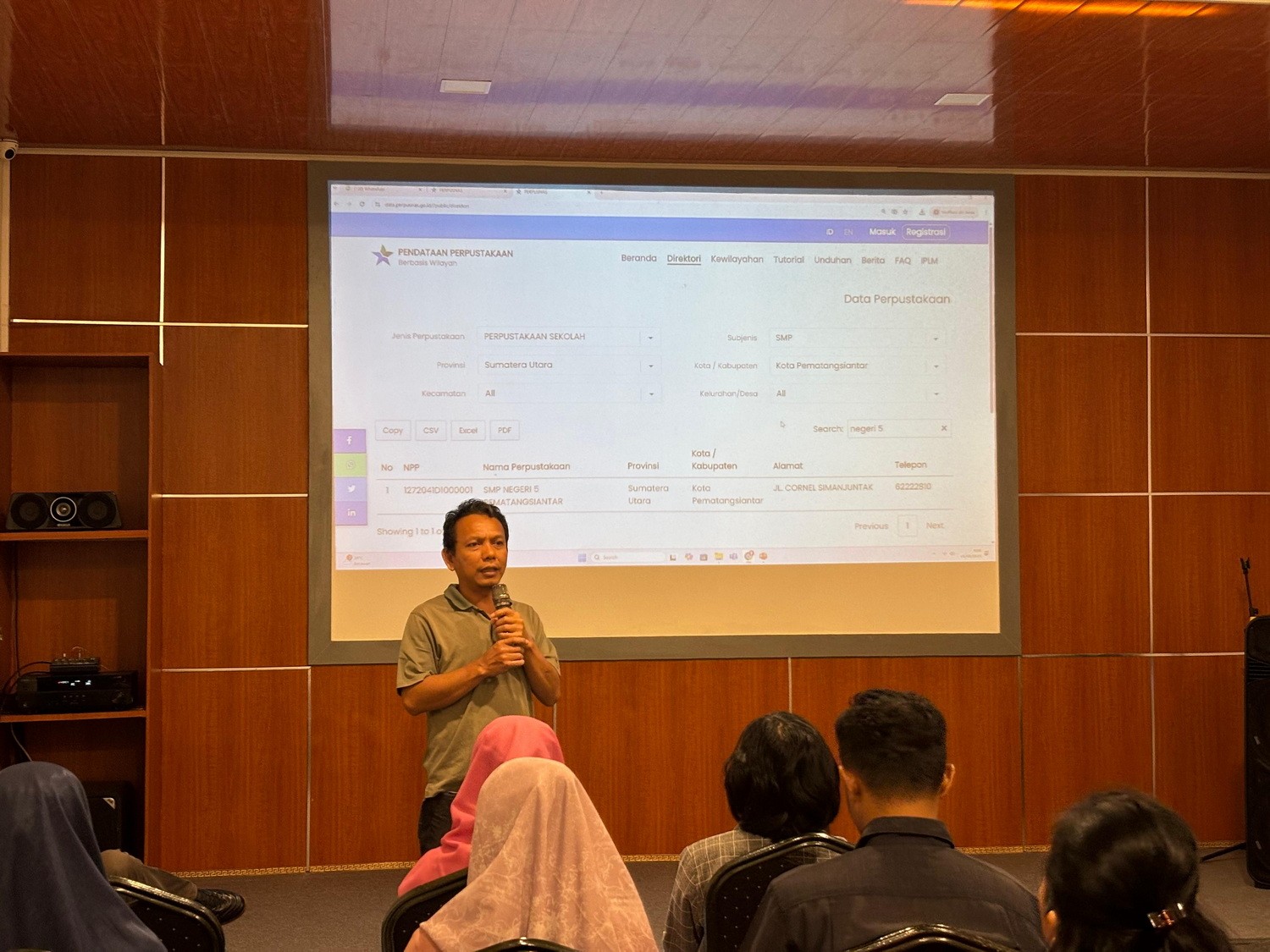 Sosialisasi Pendataan dan Akreditasi Perpustakaan Tahun 2025