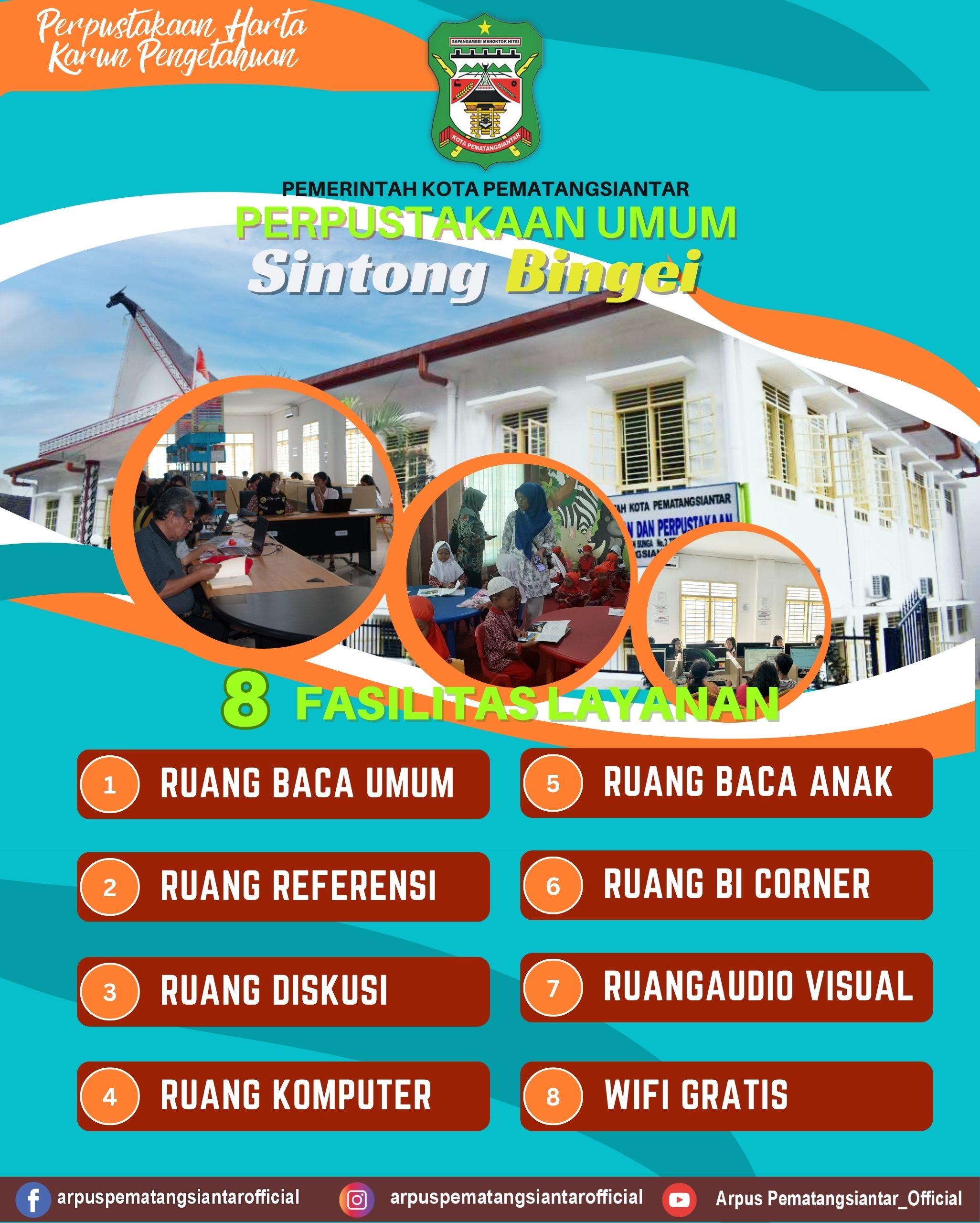 Fasilitas Layanan Perpustakaan